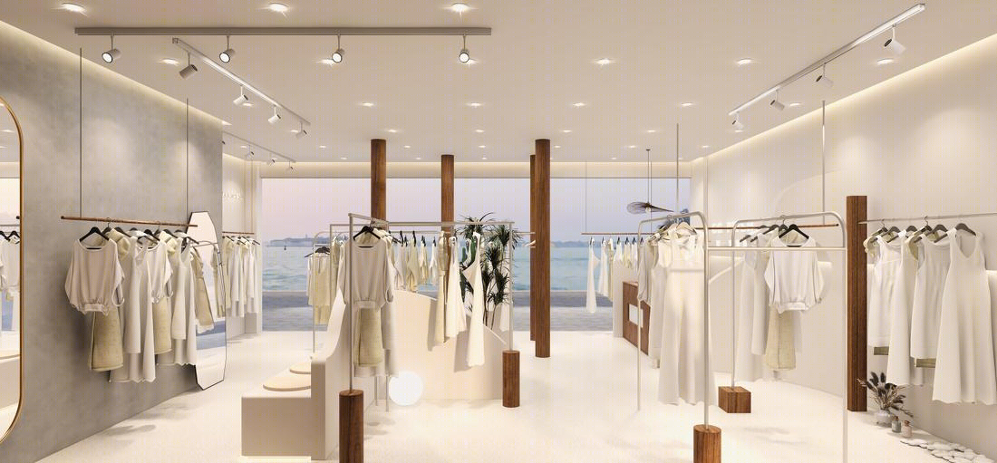 72m²服装店℃ 简约风-5