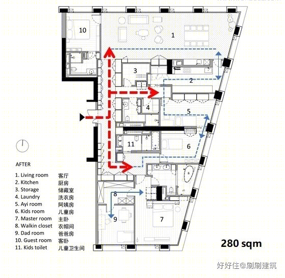 草原之家 · 亲密又独立的空间设计丨中国北京丨好好住认证设计师@刷刷建筑-26