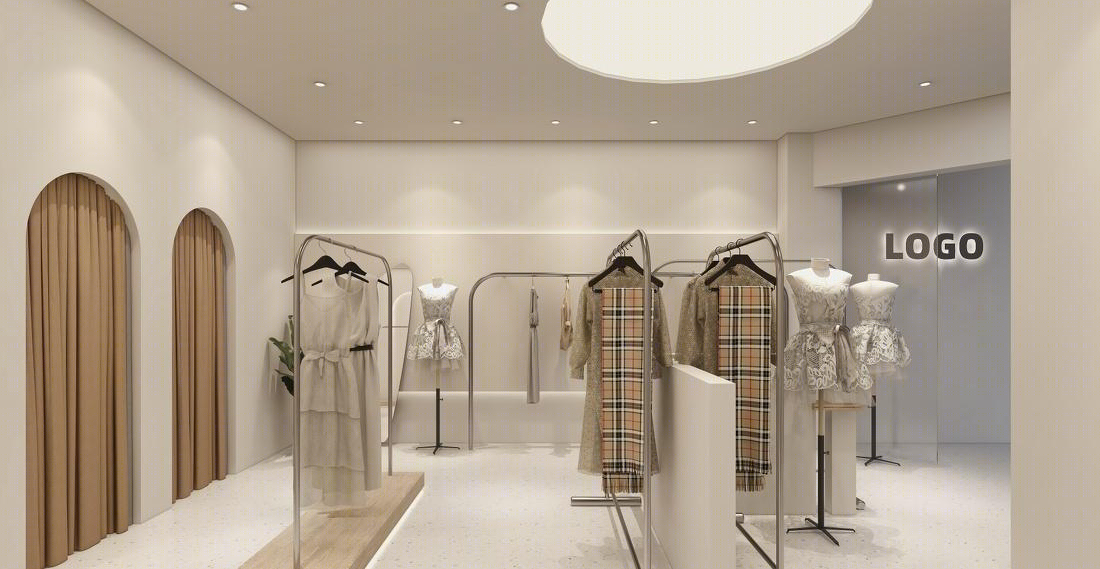 65m²服装店℃ 简约风-5