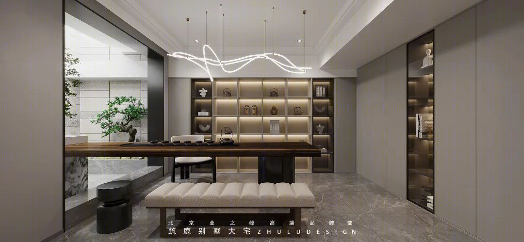 锦绣瑞府 · 现代轻奢别墅设计丨中国南通丨筑鹿空间设计-79