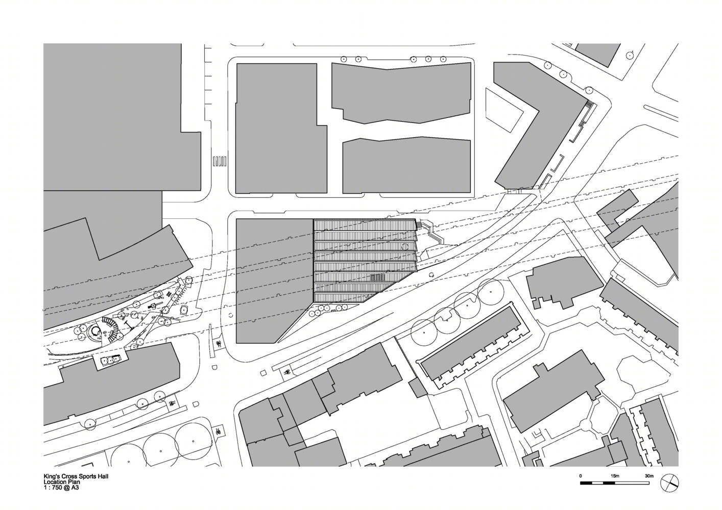 英国国王十字体育馆丨Bennetts Associates-16