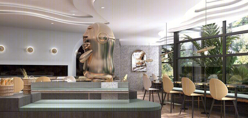 甜品店丨张杺作品· 餐饮类空间---十二茶涧-12