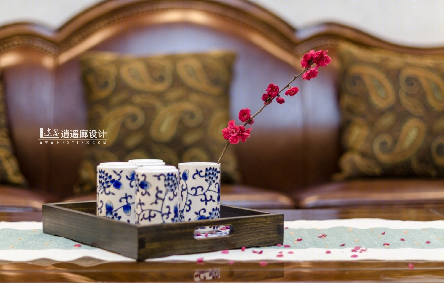 合肥绿地乔治庄园 187 平美式设计 | 一笑·堂的岁月沉淀-19