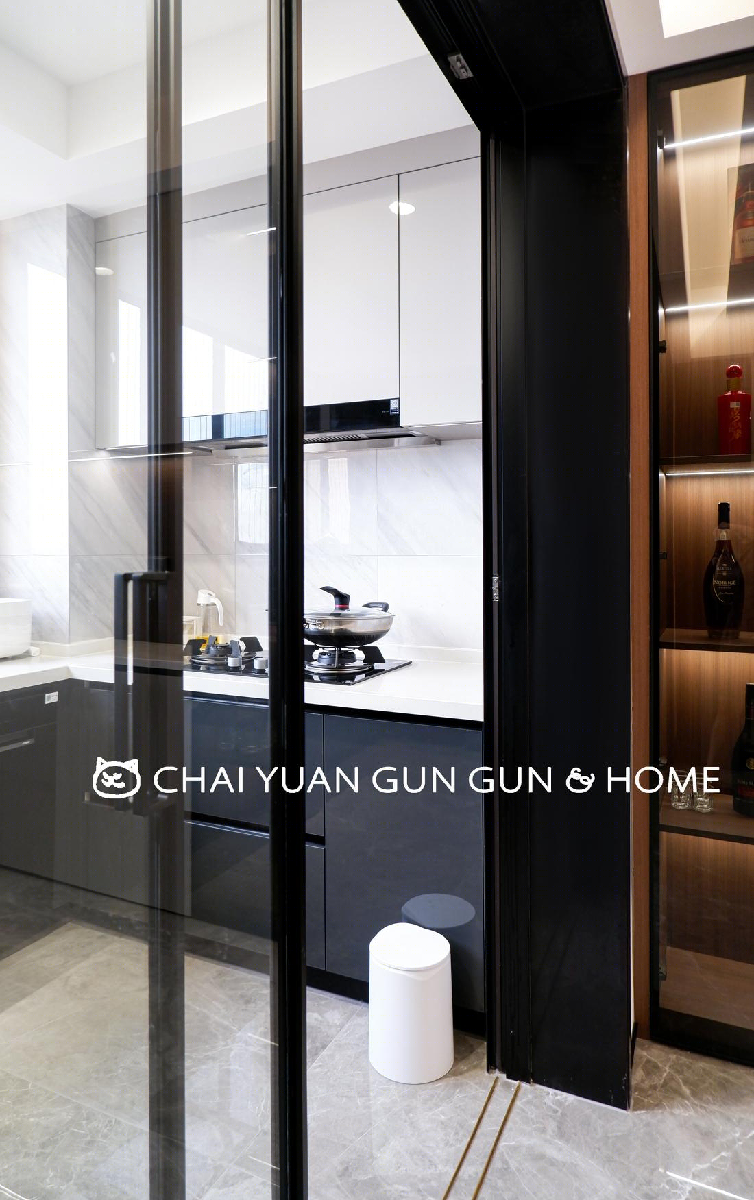新婚夫妇的简约现代悬浮灯小屋-17
