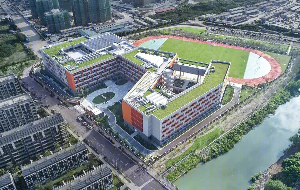 集约化布局的复旦大学新江湾第二附属学校-3