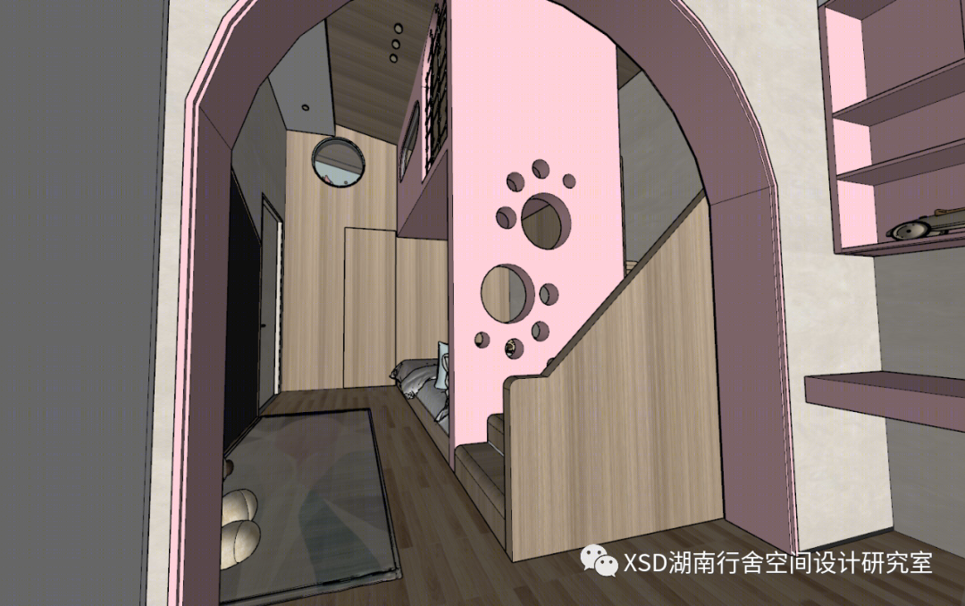 长沙堤亚纳湾联排别墅设计丨中国长沙丨湖南行舍空间设计研究室-62