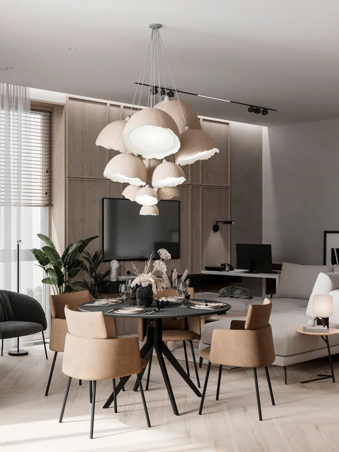 75㎡极简原木居丨Tomkin Design-23