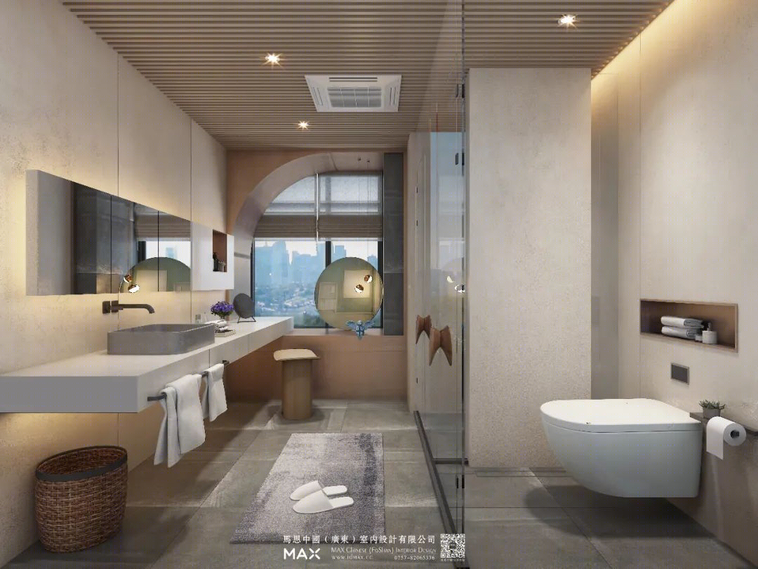 广东马思室内设计 | 219.71m²现代风，感受空间张力与大气-46
