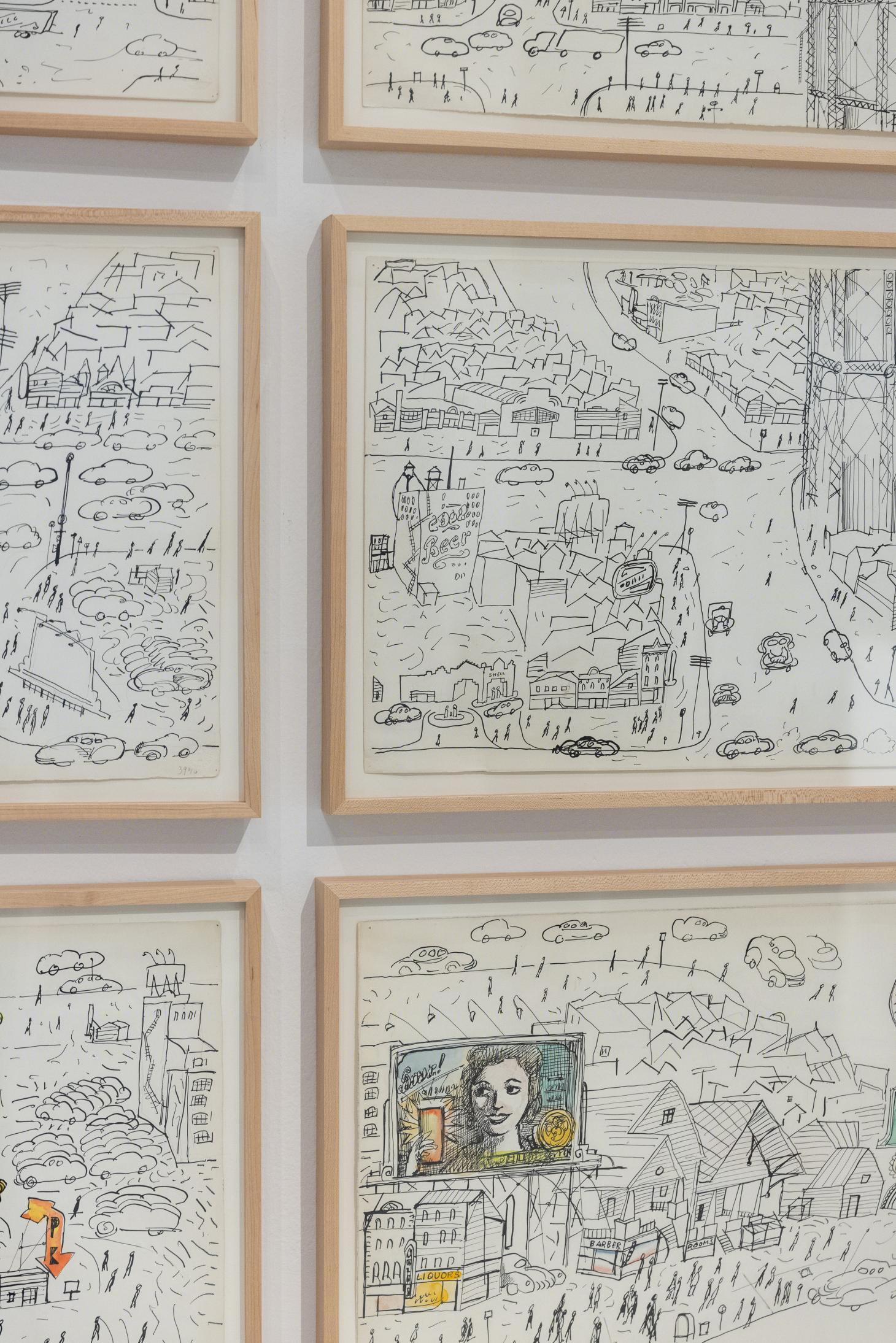 《Saul Steinberg | Milano New York 展览-15