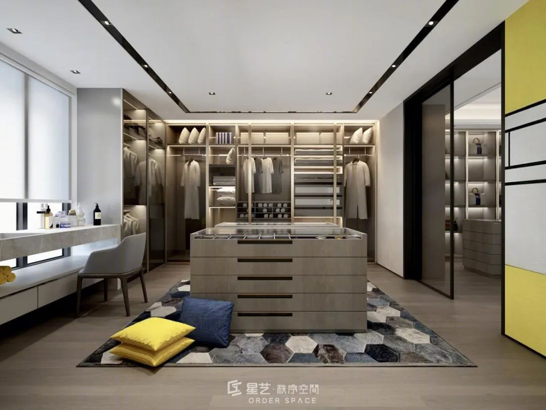 广州万科城现代简约家居设计丨中国广州丨星艺装饰设计事务所秩序空间-13
