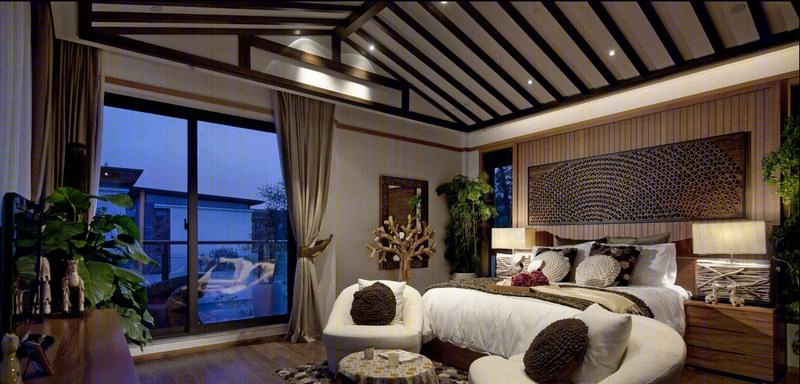 度假休闲空间典范——陈德坚 Resort Villa 样板间设计-4