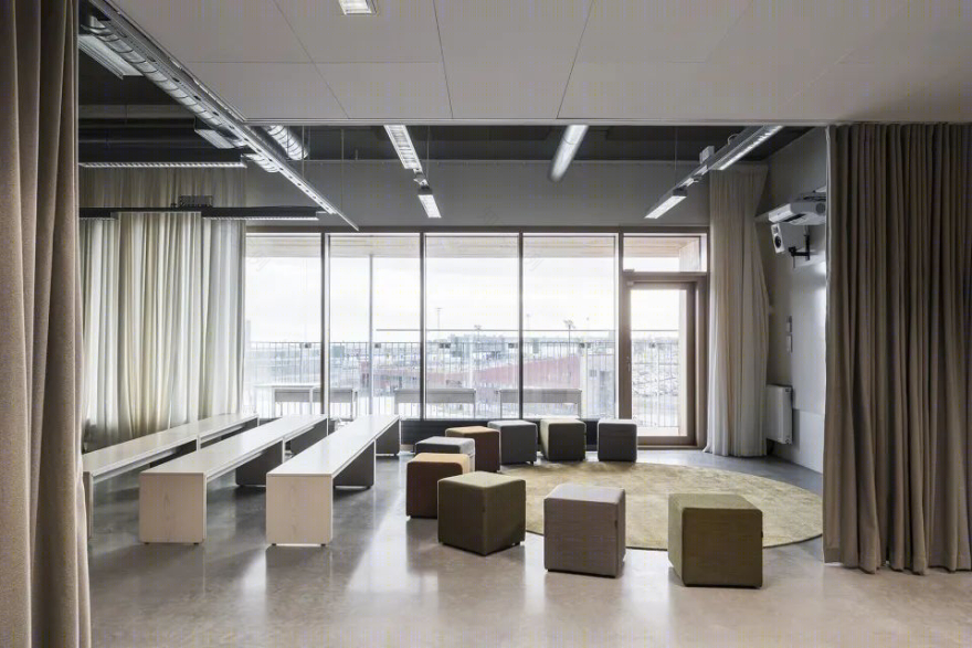 赫尔辛基 Jätkäsaari 综合学校丨芬兰赫尔辛基丨AOR Architects-48