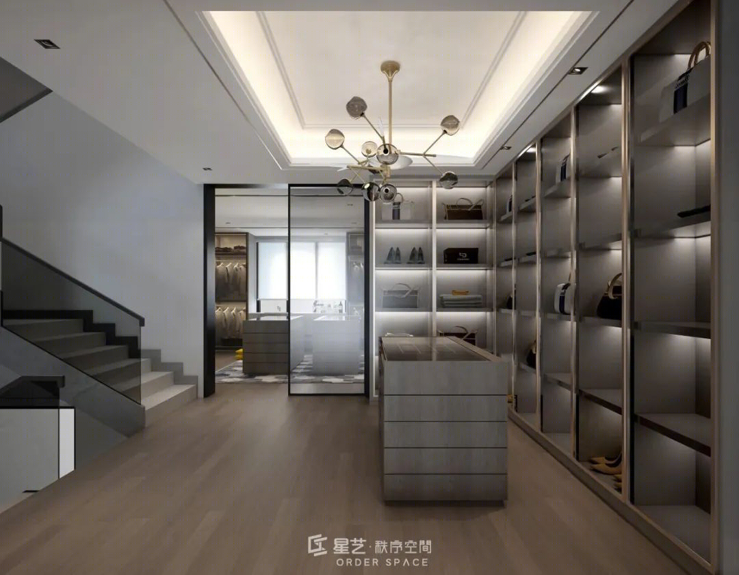 广州万科城现代简约家居设计丨中国广州丨星艺装饰设计事务所秩序空间-17