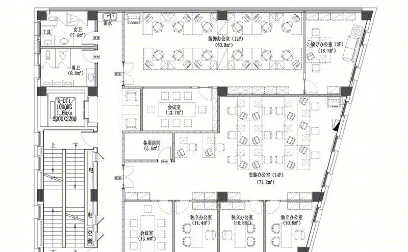 南京一建集团办公楼-17