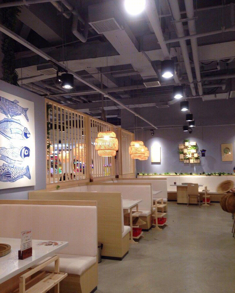 深圳龙华九方购物中心泉水蒸汽石锅餐厅-5