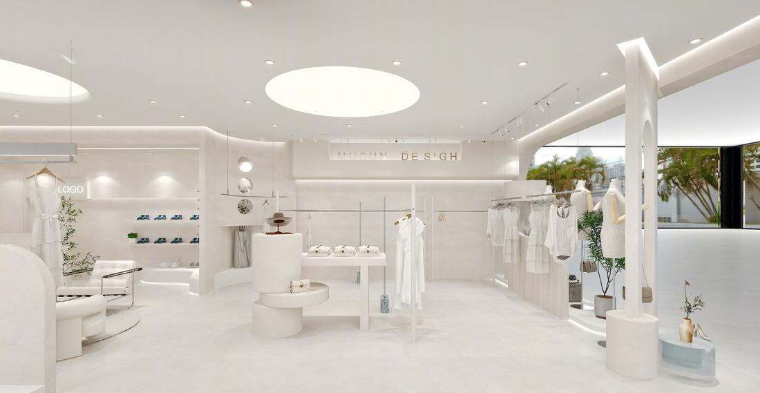 94m²服装店℃ 简约风-4