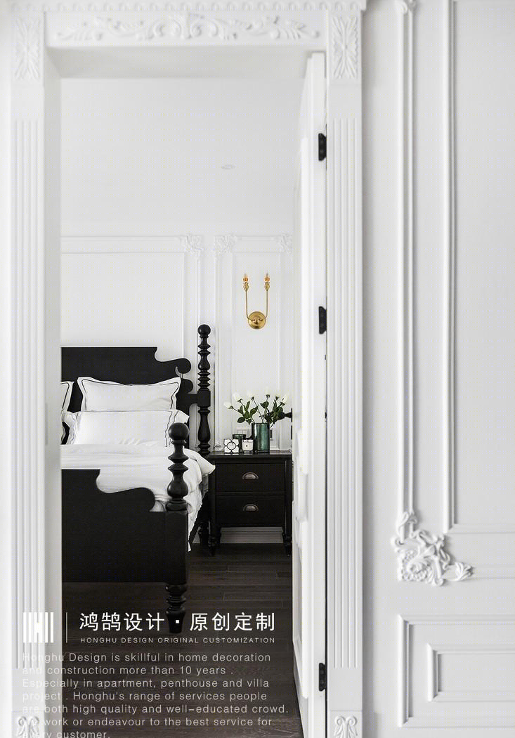 法式浪漫优雅，空间改造的精致艺术-16