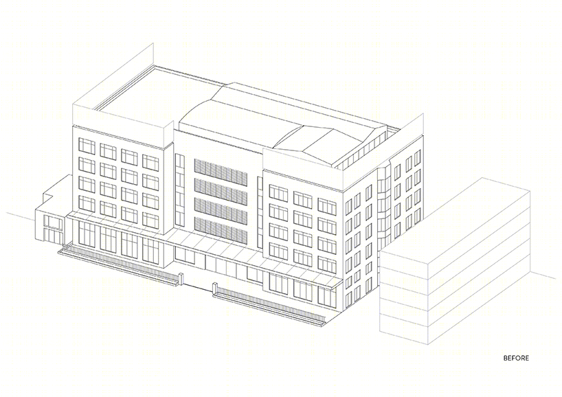 MASS DESIGN 办公建筑案例 | 流动感立面与多元户型-12