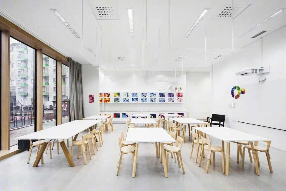 赫尔辛基 Jätkäsaari 综合学校丨芬兰赫尔辛基丨AOR Architects-51