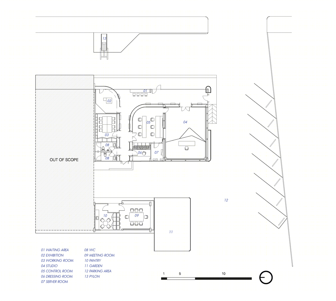 泰国Channel集团广播工作室丨Apostrophy,Airbase Architects-38