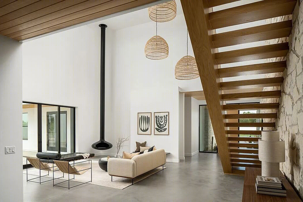 亚利桑那州 Zara Residence 原木住宅设计丨美国亚利桑那丨Joel Contreras Design 和 Jason Comer-13