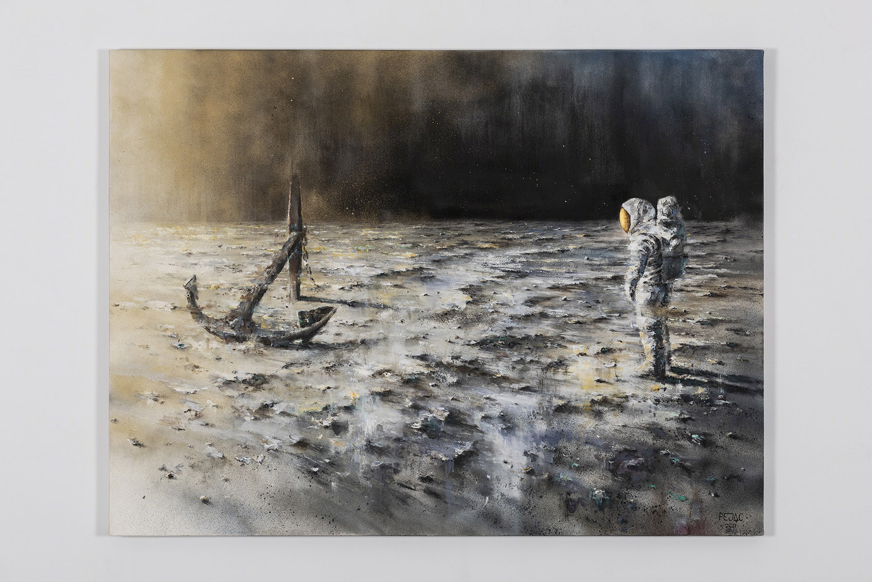 Pejac 的“呼吸暂停”展览丨德国柏林-35