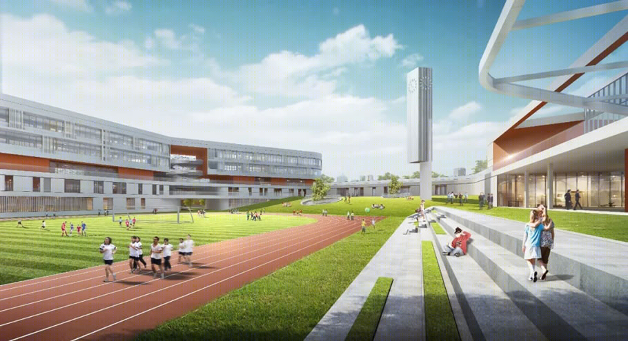上海兰生复旦学校青浦分校丨中国青浦丨上海华都建筑规划设计有限公司(HDD)-28