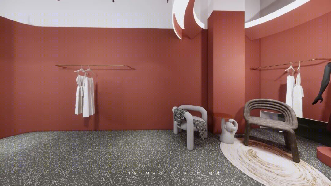 内江 57㎡简约服装店,宅男空间设计展现“小撞大”魅力-19