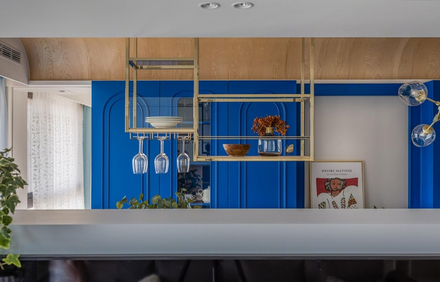 沁蓝晴山——异国风情的浪漫空间设计-37