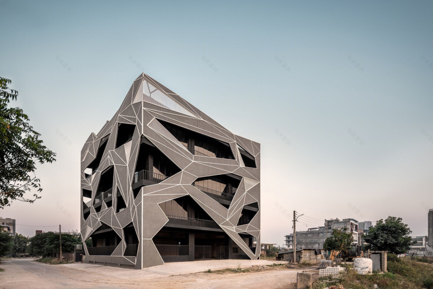 Tessalace · 混凝土诗意的办公建筑丨印度丨Studio Ardete Pvt Ltd-6