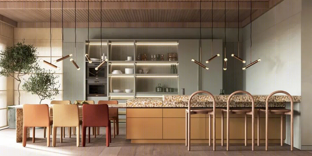 暖色空间丨MUKA DESIGN-89