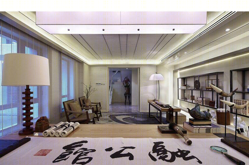 天津融公馆北合院别墅样板间-8