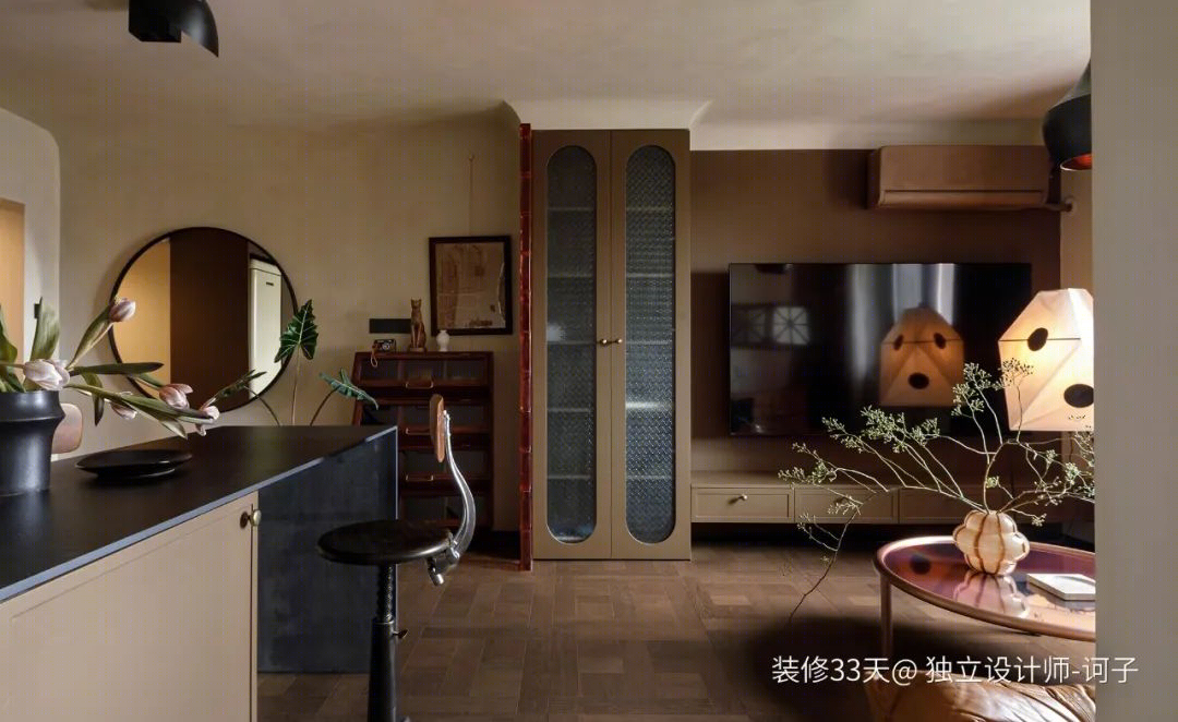 复古工业风老房 · 插画师与游戏设计师的浪漫爱巢丨中国北京丨独立设计师诃子（北京）-15