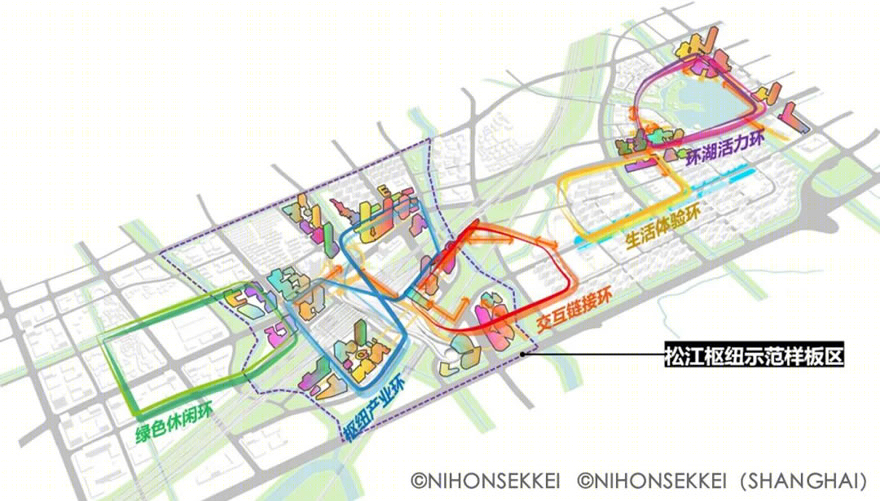 上海松江枢纽地区城市设计项目丨中国上海丨株式会社日本设计,日宏（上海）建筑设计咨询有限公司-6