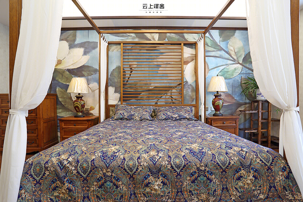 淄博曦园 185㎡东南亚风家居,简约现代与原始自然的完美融合-41