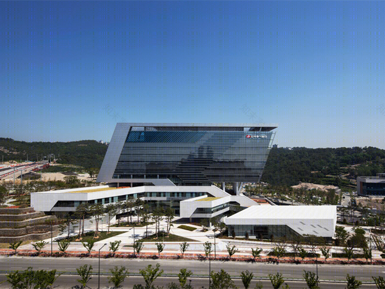 韩国蔚山东西电力总部丨samoo architects & engineers-7