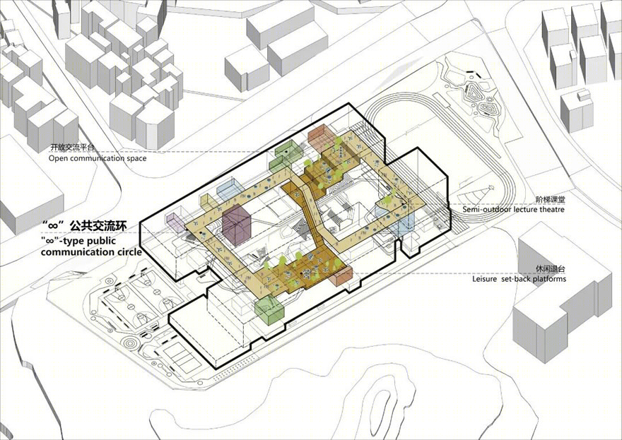 深圳市龙华区行知中学丨中国深圳丨筑博设计-68