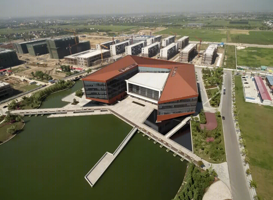 泰州医药城图书馆丨中国泰州丨江苏省建筑设计研究院股份有限公司-0