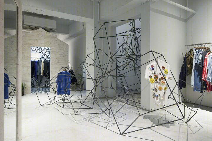 东京猫街 Vintage 服装店设计丨Manabu Okano Studio201-22