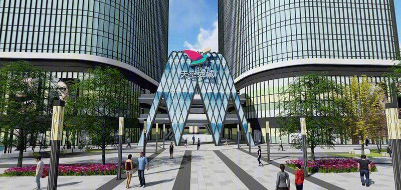现代新乡“天空之城”商业街区设计-28
