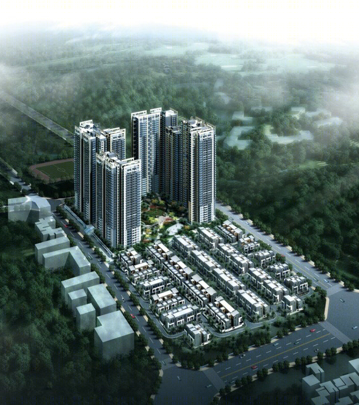 成都金房华韵天府住宅景观-16