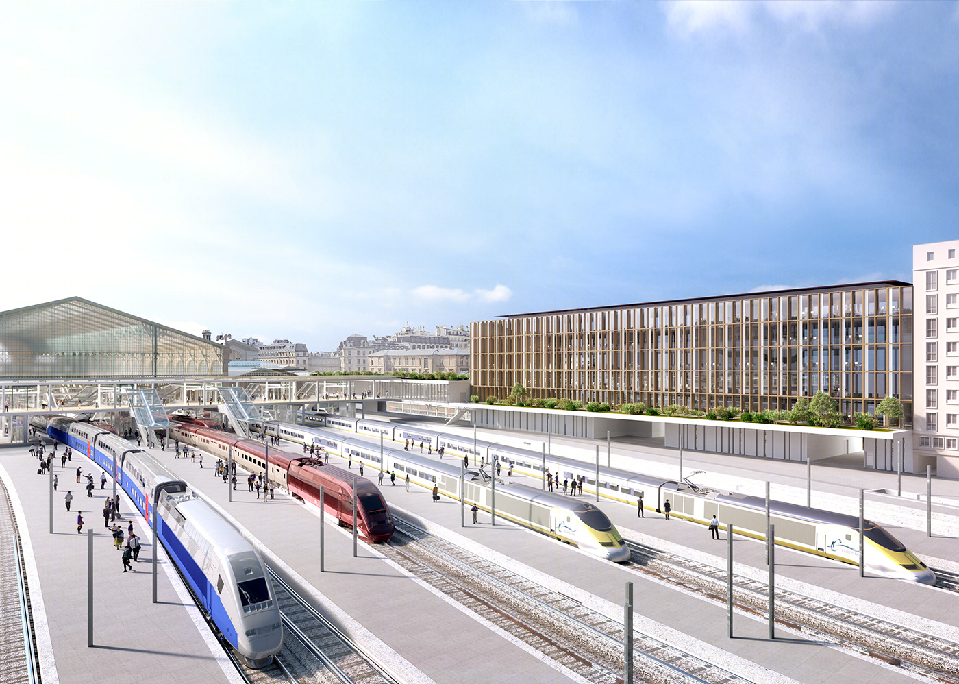 巴黎 GARE DU NORD 现代化火车站设计丨法国巴黎丨Neiko Srl-8