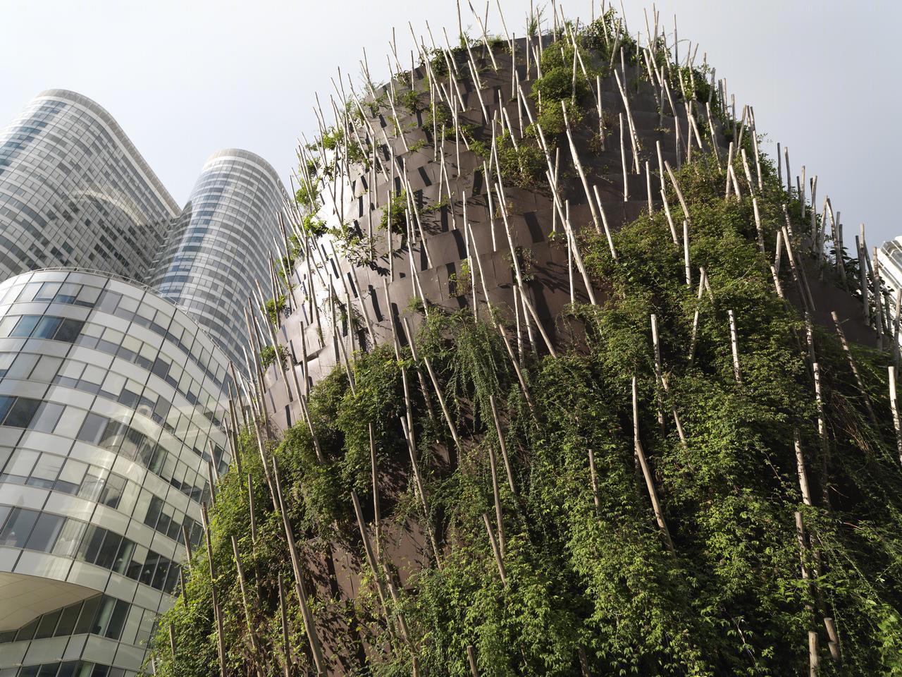 巴黎市中心“绿意盎然”的花坛景观-19