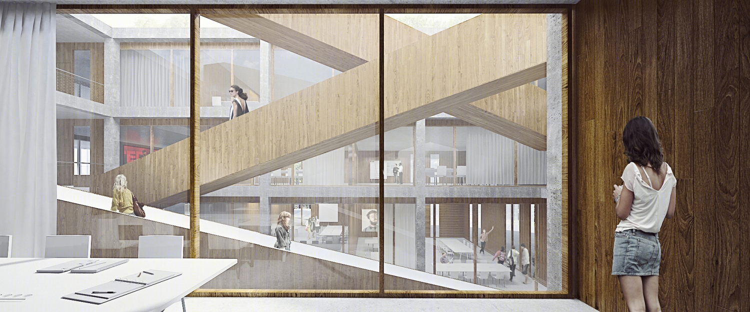 比利时西弗兰德科技大学校园设计方案丨OYO – Open Y Office,Arch&Teco-24