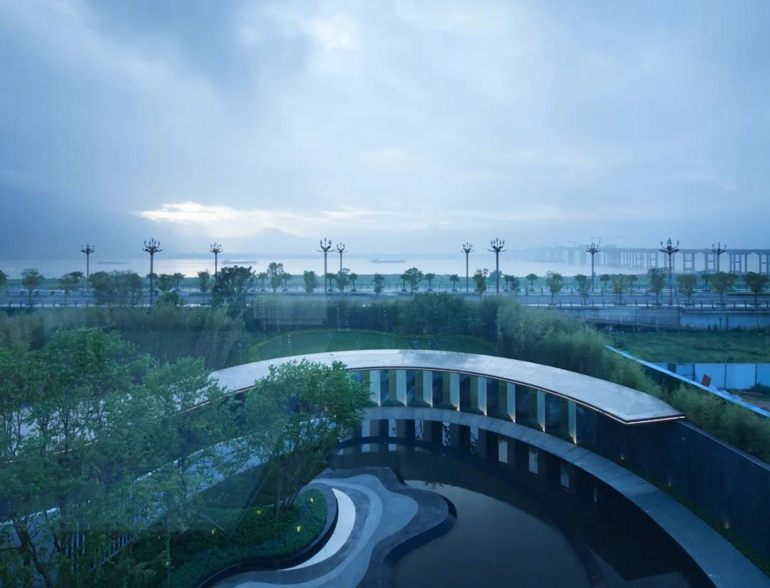 世茂滨江壹号 | 水墨画卷中的景观设计-60