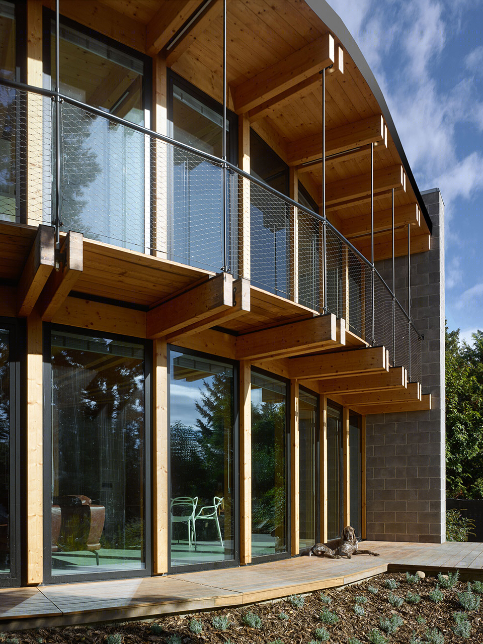 朝向太阳的绿色住宅丨Stempel & Tesar architekti-17
