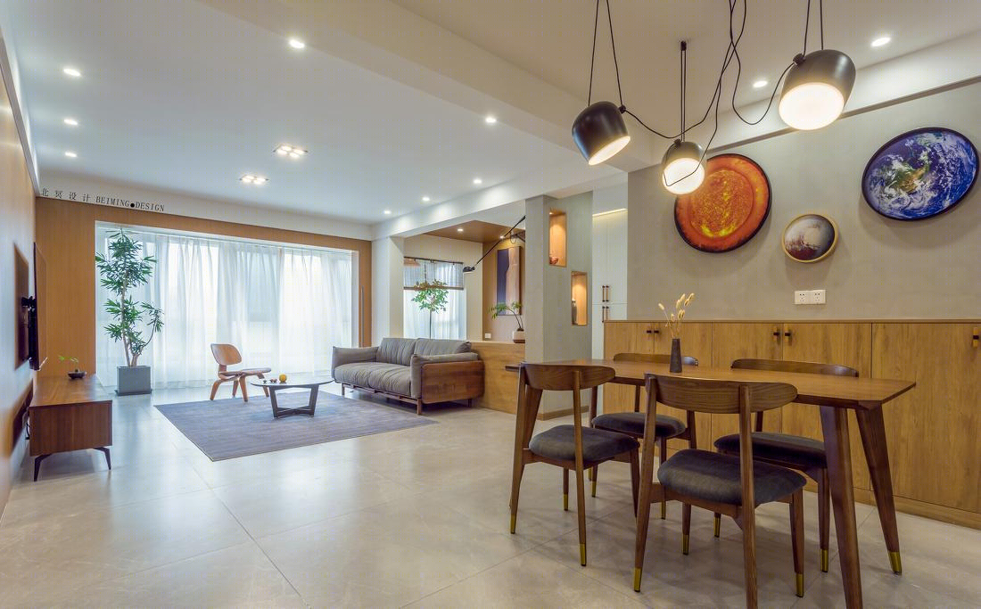 130M² 极简治愈日式平层设计-15