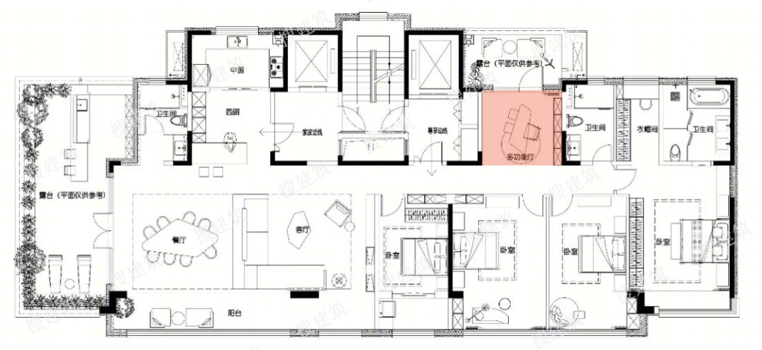 可变X空间 · 探索无限可能的居住体验丨搜建筑-121