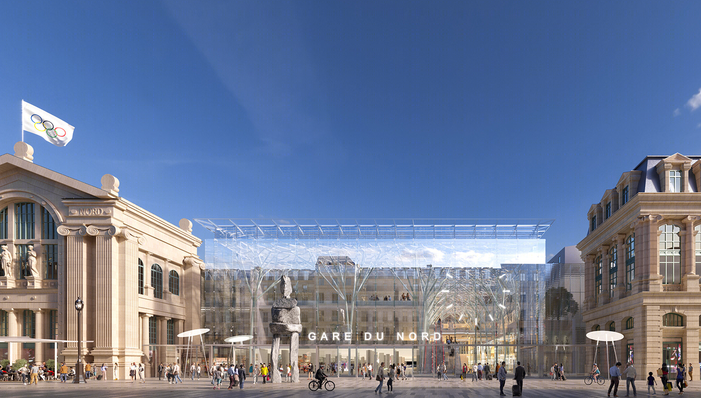 巴黎 GARE DU NORD 现代化火车站设计丨法国巴黎丨Neiko Srl-9
