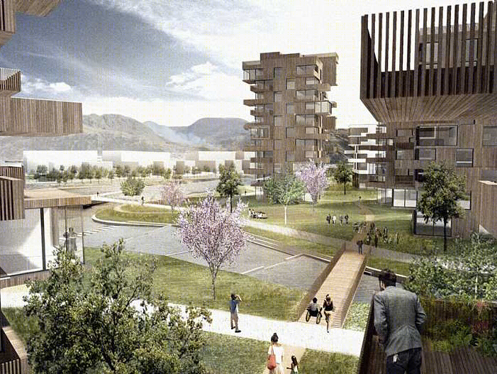 挪威 Algard Gjesdal 市中心区景观设计-7
